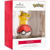 Hallmark Pokémon Pikachu on Poké Ball Christmas Ornament(Pikachu)