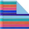 Hallmark Rainbow Wrapping Paper Rolls for Graduation, Birthday, Wedding, All Occasion – Colorful Striped Gift Wrap Paper (Set of 3 Reversible Rolls: 75 sq. ft. ttl.)(Rainbow Stripes)