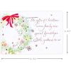 Hallmark Religious Christmas Boxed Cards, Inspirational Quote (16 Cards and 17 Envelopes)(White   Red with multicolor)