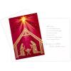 Hallmark Religious Christmas Boxed Cards, Nativity Scene (16 Christmas Cards and 17 Envelopes)(Nativity Scene)