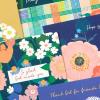 Hallmark Religious Floral Note Card Assortment (24 Blank Cards with Envelopes) Hugs and Prayers, You’re A Blessing
