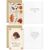 Hallmark Religious Thanksgiving Cards Assortment, Blessings (36 Assorted Cards with Envelopes)(Thanksgiving Blessings)