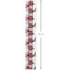 Hallmark Reversible Christmas Wrapping Paper (3 Rolls: 120 sq. ft. ttl) Rustic Santa, Papercraft Snowmen, Candy Canes, Stripes, Snowflakes, “Merry Christmas to You”(Plaid  Barn  Red Truck  Moose  Woodland Scenes)