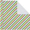 Hallmark Reversible Christmas Wrapping Paper Rolls for Kids (6 Rolls: 150 Sq. Ft. Total) Cookies, Donuts, Mittens, Penguins, Dinosaurs(Modern Christmas)