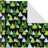 Hallmark Reversible Christmas Wrapping Paper Rolls for Kids (6 Rolls: 150 Sq. Ft. Total) Cookies, Donuts, Mittens, Penguins, Dinosaurs(Modern Christmas)