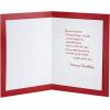 Hallmark Romantic Christmas Card for Husband, Wife, Boyfriend, Girlfriend (I Love You)(For My Wife  Winter Branch)