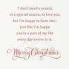 Hallmark Romantic Christmas Card for Husband, Wife, Boyfriend, Girlfriend (I Love You)(I Love You Everyday)