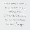 Hallmark Romantic Mothers Day Card for Wife, Girlfriend, or Partner (Love You Always)(Greeting Card)