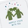 Hallmark Shoebox Funny Anniversary Card for Husband, Wife, Partner (Cactus)(11)