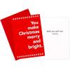 Hallmark Shoebox Funny Boxed Christmas Cards Assortment, Festive Cartoons (4 Designs, 24 Cards with Envelopes)(Funny and Basic  Humor Card Assortment)