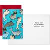 Hallmark Shoebox Funny Christmas Cards Pack, Dogs and Cats (6 Holiday Cards with Envelopes)(All-porpoise  6 Cards With Envelopes)