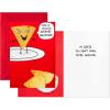 Hallmark Shoebox Pack of 2 Funny Valentines Day Cards (Dinosaur, Nachos)(Dinosaur and Nachos  2 Cards with Envelopes)