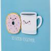 Hallmark Signature Anniversary Card for Couple (Couple Goals)(Coffee and Doughnut)