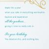 Hallmark Signature Birthday Card (Best Birthday Ever)(Teal)