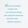 Hallmark Signature Birthday Card (Big Birthday Wishes)(Brightest Wishes)