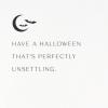 Hallmark Signature Halloween Card (Bats, Perfectly Unsettling)
