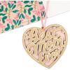 Hallmark Signature Mothers Day Card (Removable Best Mom Ever Ornament)(Best Mom Ever  Removable Ornament)