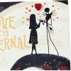 Hallmark Signature Paper Wonder Nightmare Before Christmas Pop Up Valentine’s Day Card (Jack & Sally) for Anniversary, Love, Romantic Birthday, Sweetest Day(Nightmare Before Christmas  Love is Eternal)