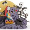 Hallmark Signature Paper Wonder Nightmare Before Christmas Pop Up Valentine’s Day Card (Jack & Sally) for Anniversary, Love, Romantic Birthday, Sweetest Day(Nightmare Before Christmas)