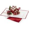 Hallmark Signature Paper Wonder Pop Up Christmas Card (Gingerbread)(Intricate Gingerbread Pop Up)