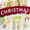 Hallmark Signature Paper Wonder Pop Up Christmas Card (Merry Christmas)(Snowflakes and Presents Pop Up)