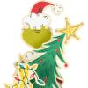 Hallmark Signature Paper Wonder Pop Up Christmas Card (Peanuts, Snoopy’s Dog House)(Grinch)