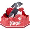 Hallmark Signature Paper Wonder Pop Up Love Card, Love You Hearts (Anniversary Card, Birthday Card, Sweetest Day Card)(Pop Up  Dog)