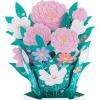 Hallmark Signature Paper Wonder Pop-Up Graduation Card (Class of 2025) for College, High School, Masters(Have a Beautiful Day Flower Bouquet)
