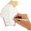 Hallmark Signature Paper Wonder Pop-Up Valentine’s Day Card (Love You A Bunch) for Kids, Spouse, Friend, Grandparent(Honeycomb Cupcake)