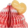 Hallmark Signature Paper Wonder Pop-Up Valentine’s Day Card (Love You A Bunch) for Kids, Spouse, Friend, Grandparent(Honeycomb Cupcake)