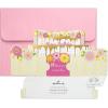 Hallmark Signature Pop Up Mothers Day Card or Birthday Card for Women, Her, Wife (Butterfly)(Pop Up  Pink and Gold Birthday Cake)