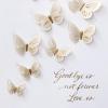 Hallmark Signature Sympathy Card (Butterflies)(Our Hearts Are With You)