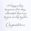 Hallmark Signature Wedding Card (Live Laugh Love)(Bride And Groom)