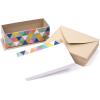 Hallmark Single-Panel Notecards (Triangle Trim, 50 Cards and Envelopes)(Triangle Trim)