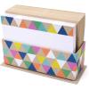 Hallmark Single-Panel Notecards (Triangle Trim, 50 Cards and Envelopes)(Triangle Trim)