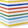 Hallmark Solid Gift Bag Assortment (8 Bags: 4 Medium 9″, 4 Large 13″) Blue, Green, Orange, Cheers, Stripes(Red  Blue  Yellow  Green)