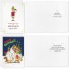 Hallmark Star Wars The Mandalorian Boxed Christmas Card Assortment (16 Cards and Envelopes) Grogu, Baby Yoda, Snowman(Grinch)