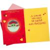 Hallmark Star Wars Valentines Day Card for Kid with Removable Backpack Clip (Baby Yoda), May the 4th(Day Card)