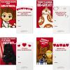 Hallmark Star Wars Valentines Day Cards and Mailbox for Kids School Classroom Exchange (1 Box, 32 Valentine Cards, 35 Stickers, 1 Teacher Card)