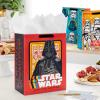 Hallmark Star Wars Wrapping Paper with Cut Lines on Reverse (3-Pack: 60 sq. ft. ttl) with Yoda, Darth Vader, Chewbacca, R2-D2, C-3PO, Stormtroopers, X-Wing, Millennium Falcon(Gift Bags)