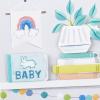 Hallmark Studio Ink Baby Shower Card for New Parents (Made a Human) Welcome New Baby, Congratulations, Gender Reveal(New Story Begins)