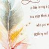 Hallmark Sympathy Card (Spirit Lives On) (5RZB2131)(Let There Be Memories)