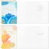 Hallmark Sympathy Cards Assortment, Abstract Watercolor (16 Assorted Thinking of You Cards with Envelopes)