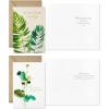Hallmark Sympathy Cards Assortment, Watercolor Greenery (12 Assorted Thinking of You Cards with Envelopes)(Greeting Card)