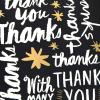Hallmark Thank You Cards Assortment, Black and Gold Geometric (40 Thank You Notes with Envelopes for Wedding, Business, Graduation, All Occasion)(Black & White Assortment)