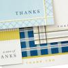 Hallmark Thank You Cards Assortment, Red, Green, Blue, Black, Orange (50 Cards for Business, Weddings, Baby Showers, Bridal Showers, All Occasion)(Stripes & Plaid)