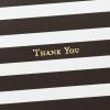 Hallmark Thank You Cards, Striped (40 Blank Thank You Notes with Envelopes for Weddings, Business, Birthdays, Showers, All Occasion), 5STZ5023(40 Cards – Striped)
