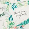 Hallmark Thank You Cards with Envelopes for Weddings, Bridal Showers, Baby Showers, Graduations (48 Assorted Blank Cards with Envelopes) Simple Florals and Greenery Note Cards