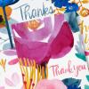 Hallmark Thank You Notes Assortment (48 Blank Cards with Envelopes) Watercolor Florals