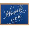 Hallmark Thank You Notes (Silver Foil Script, 40 Cards and Envelopes)(Silver Foil Script)